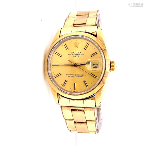 Plaqueur Date Rolex