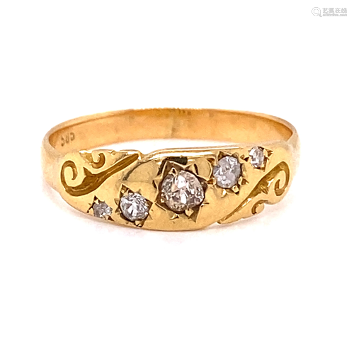 Victorian Diamond Band