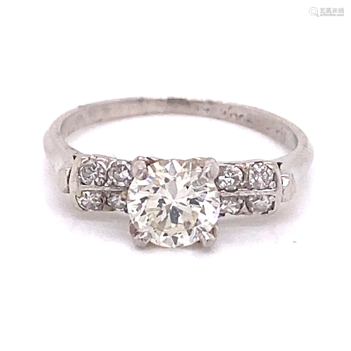 Platinum Diamond Engagement Ring