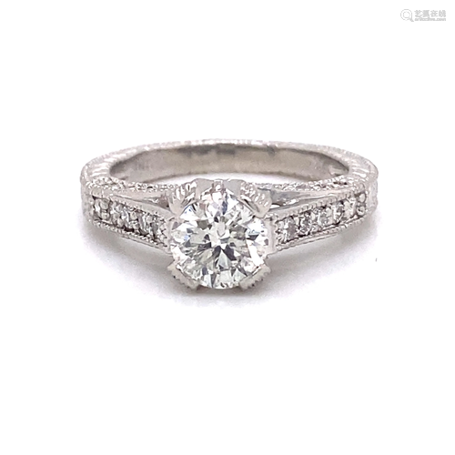 Platinum Diamond Engagement Ring