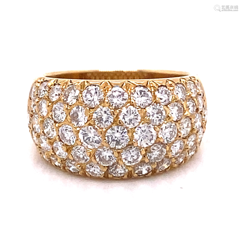 VAN CLEEF & ARPELS Paris 18k Diamond Ring