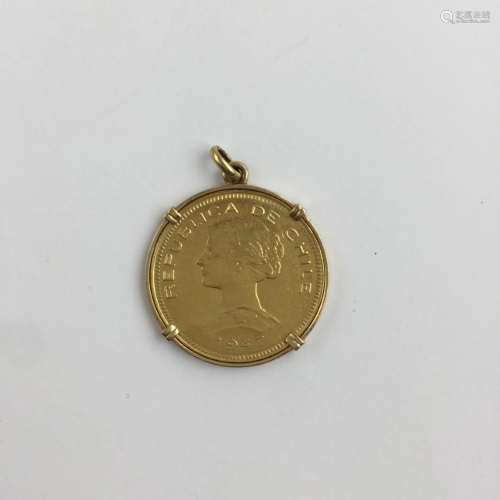 Chilean gold coin