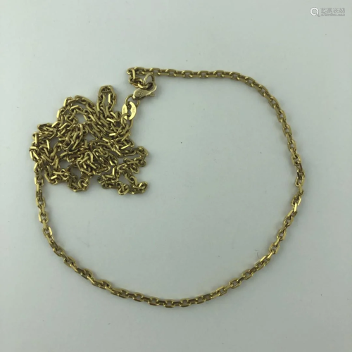 18 K gold chain