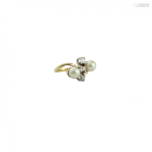 18 K gold ring