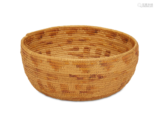 A California Mission/Soboba basketry bowl