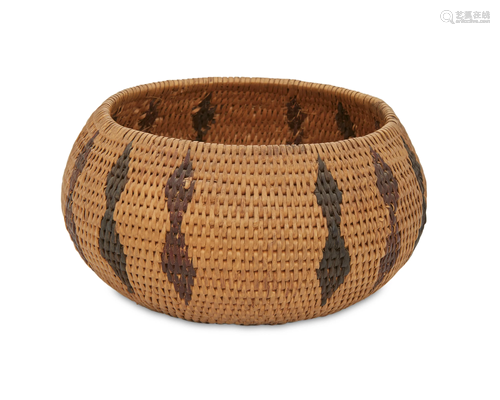 A Tulare polychrome basket