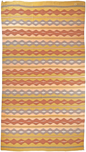 A contemporary Navajo room-sized rug