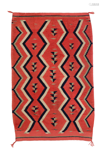 A Navajo child's blanket