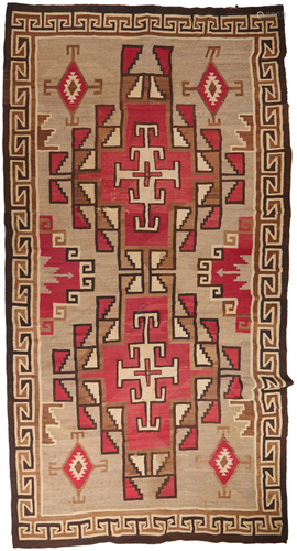 A Navajo Crystal room-sized rug