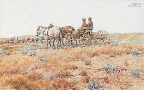 Nick Eggenhofer (1887-1985, Cody, WY)