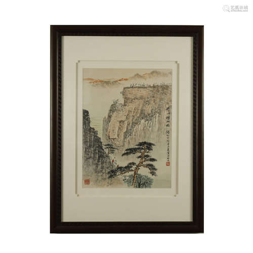 QIAN SONGYAN,CHINESE PAINTING AND CALLIGRAPHY