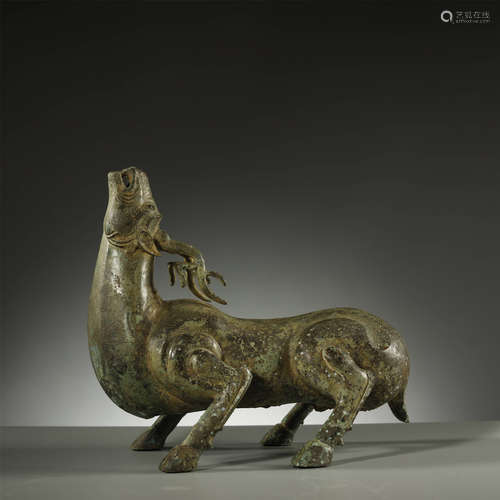 WARRING STATES PERIOD OF CHINA,BRONZE RITUAL VESSEL