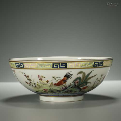 QING DYNASTY,FAMILLE-ROSE BOWL