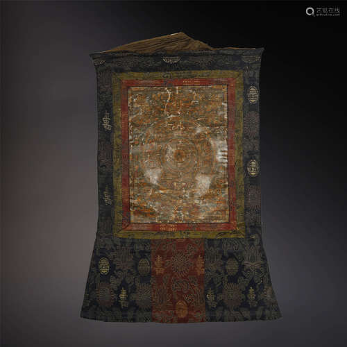 TIBETAN TANGKA,QING DYNASTY