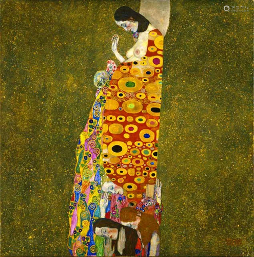 KLIMT ** HOPE II ** CANVAS