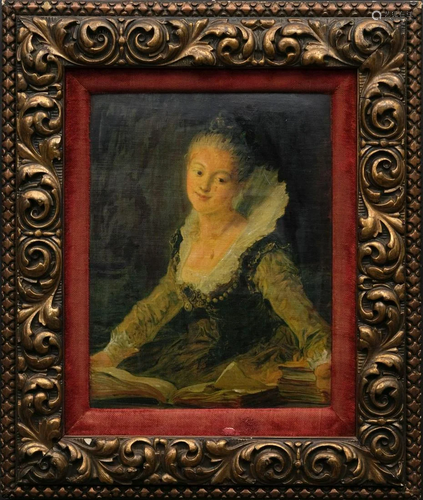 Attributed to: Jean-Honore Fragonard (French b.1732