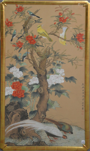 A Chinese Painting on Silk, Early 20th Century