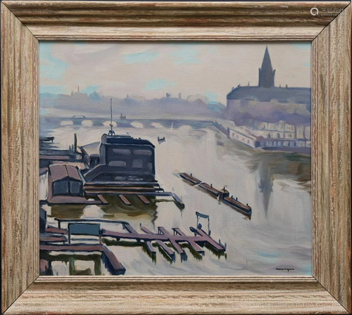 Attributed to: Albert Marquet (France b.1875 -d.1947).