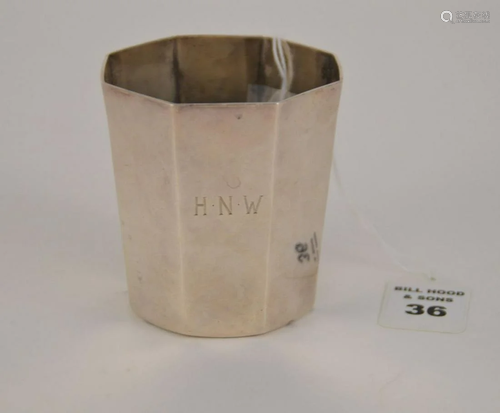 Tiffany & Co. English Sterling Octagonal Mint Julip