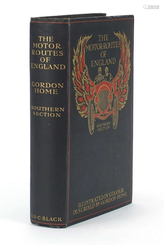 The Motoring Routes of England by Gordon Home, 1909