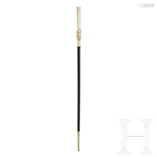 A German walking stick, 19th century