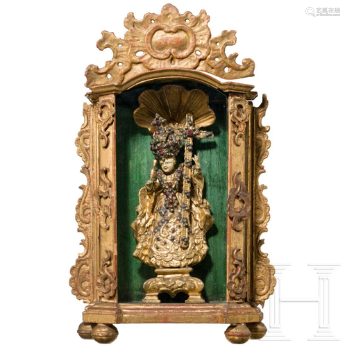 A southern German or Bohemian infant Jesus in a Baroque