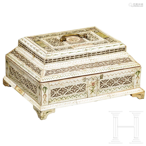 A bone-veneered casket, Archangelesk, 1st half of the