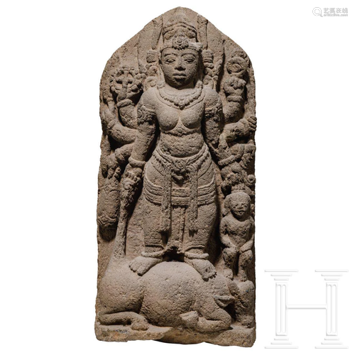 A Kali relief from Java, 13th/14th century