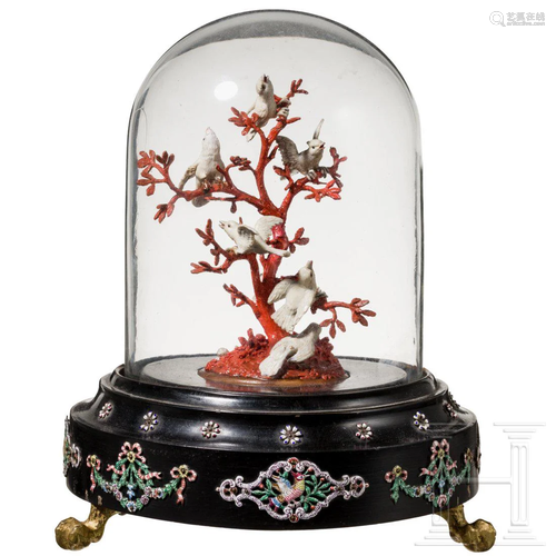 A delicate Italian Kunstkammer object in the style of