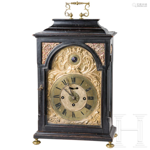 A German verge bracket clock, 2nd half of the 18th