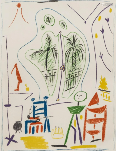 δ Pablo Picasso (1881-1973) Dans l'Atelier de