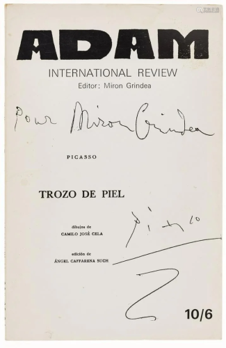 δ Pablo Picasso (1881-1973) Adam International