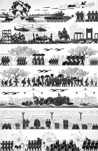 Ai WeiWei (b.1957) The Odyssey (Good Fences Make Good