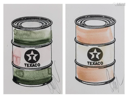 δ Beejoir (b.1979) Texaco Oil Can; Texaco Oil Can