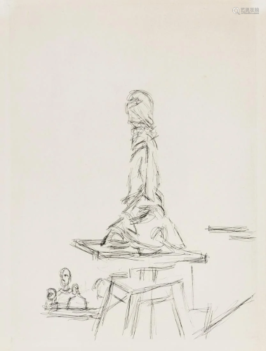 δ Alberto Giacometti (1901-1966) Atelier à
