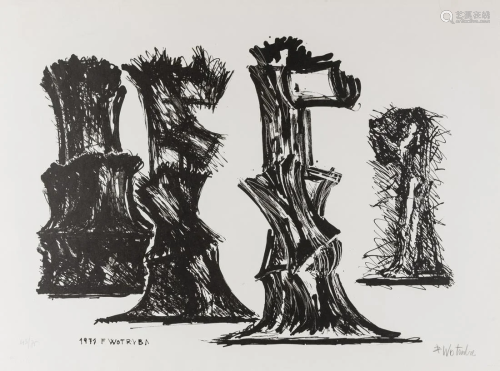 δ Fritz Wotruba (1907-1975) Untitled