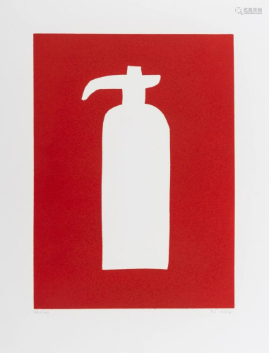 δ David Shrigley (b.1968) Fire Extinguisher