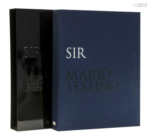 Mario Testino (b.1954) Sir