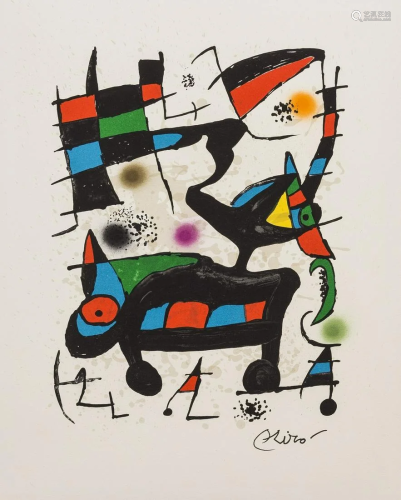 δ Joan Miró (1893-1983) From. Oda à