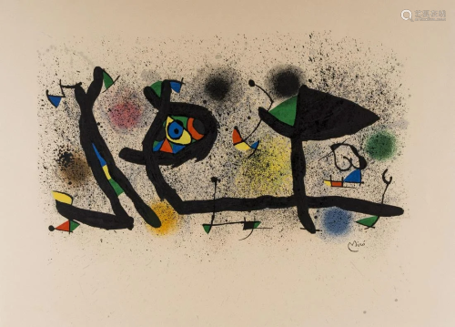 δ Joan Miro (1893-1983) Sculptures (Mourlot 950)