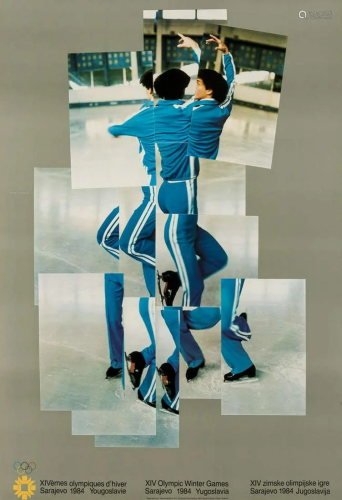 δ David Hockney (b.1937) Skater (XIV Olympic
