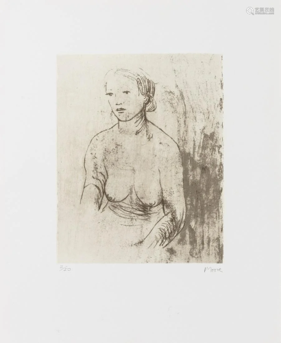 δ Henry Moore (1898-1986) Girl I (Cramer 397)