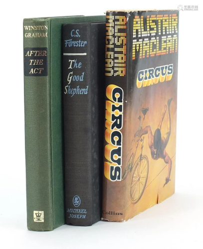 Three hardback books comprising Circles by Alistair