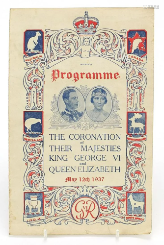 Coronation of King George VI and Queen Elizabeth May