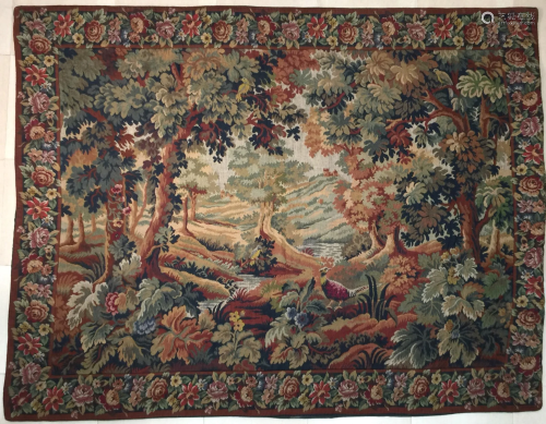 19th century verdure Tapestry