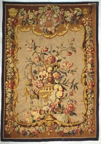 Aubusson tapestry from the 18th century