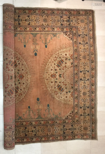 Iranian Qum rug