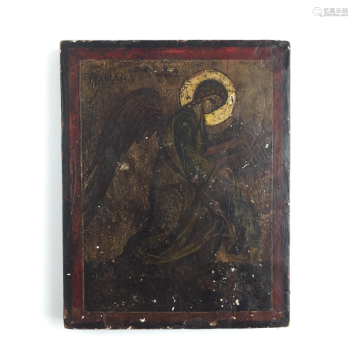 Russian wooden icon