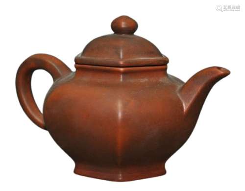 Chinese Yixing Zisha Pottery Teapot
