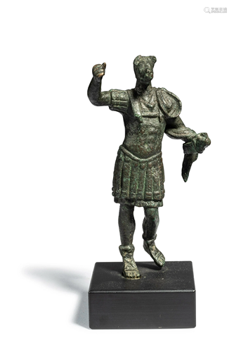 A Romano-Egyptian Bronze Hermanubis Height 4 1/2